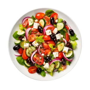 ai-generated-greek-salad-on-a-white-plate-on-transparent-background-png-removebg-preview Mediterranean Salad